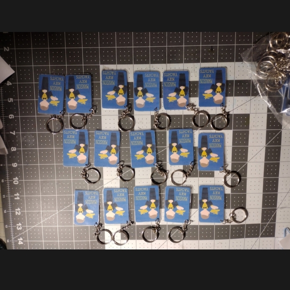 Laminated Key Chain - Picture 2 of 2